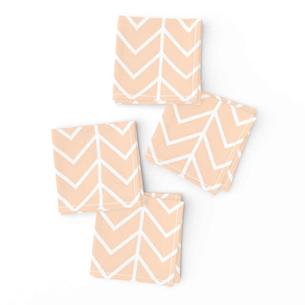 blush chevron