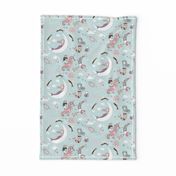 Mermaid Lullaby (sea foam) SMALL