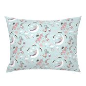 Mermaid Lullaby (sea foam) SMALL