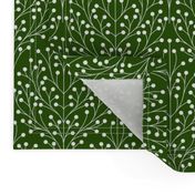 Berry shrub damask green