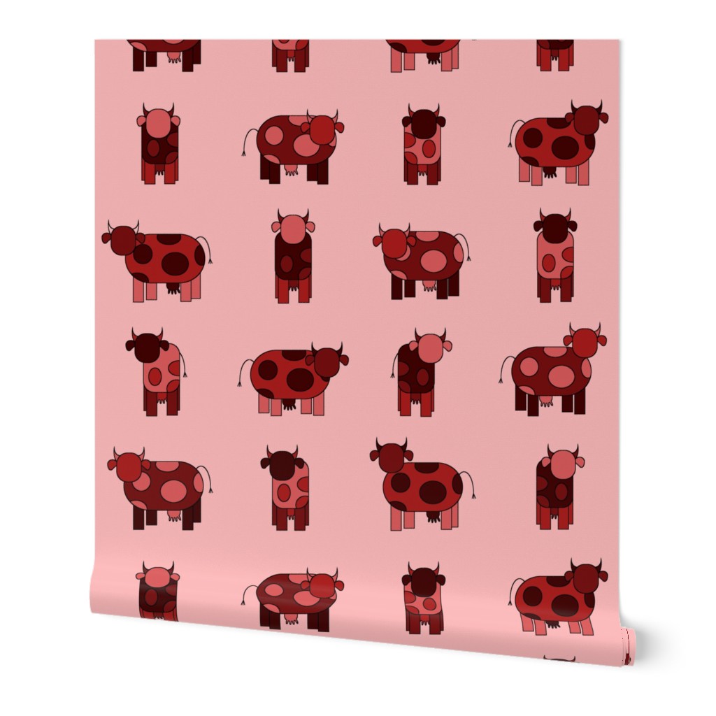 red cows