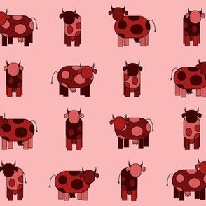 red cows