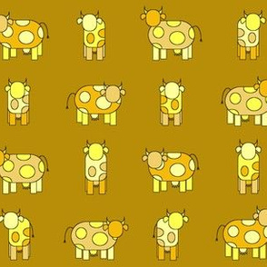 golden cows