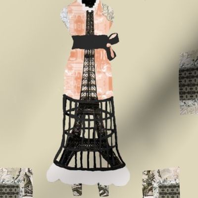 Dress Form Eiffel Tower