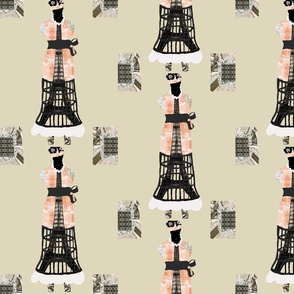Dress Form Eiffel Tower