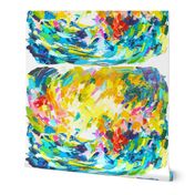 Bright Colorful Painting Print. 