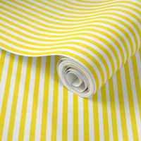 Perfectly Pinstripe in Yellow // White
