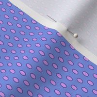 Glory Bee Dots in Periwinkle and Lavender