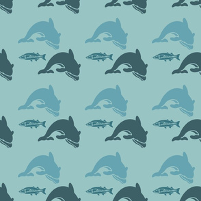 Dolphins and Fish