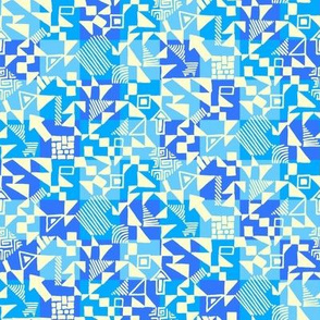 Small-abstract-geometrics-cream-on-blue-check