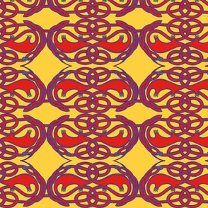 Knotwork Apatosauruses