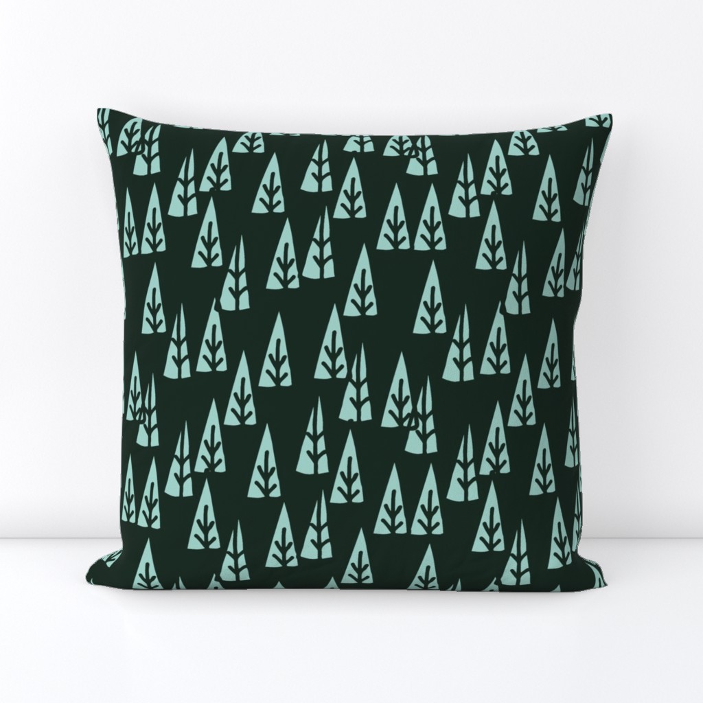 Holiday Trees // christmas fabric