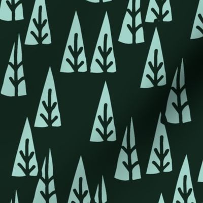 Holiday Trees // christmas fabric