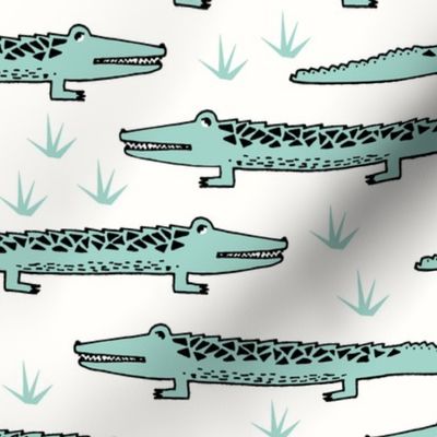 crocodiles // alligator fabric nursery baby boys design reptiles fabric reptile design andrea lauren fabric andrea lauren design