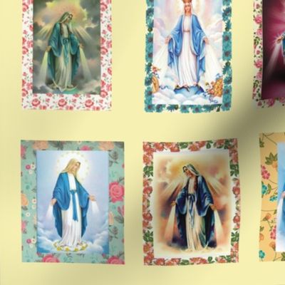 Our Lady of Grace Pannel of Small Images