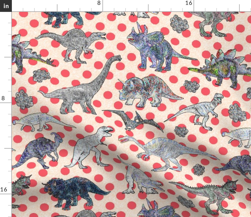 Dinosaurs and dots