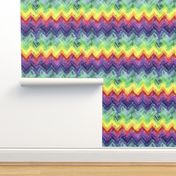 Painted Rainbow - Zigzag