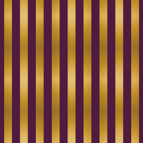 Stripes Purple and Gold 