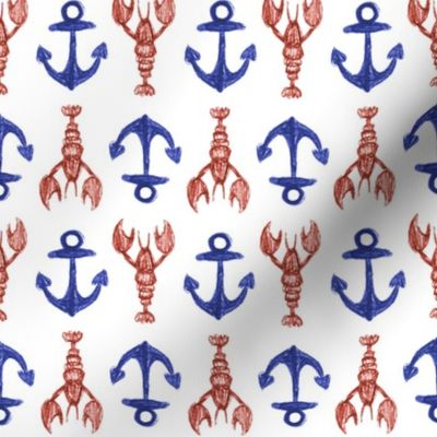 Lobster and Anchors