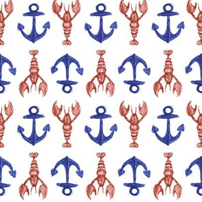 Lobster and Anchors