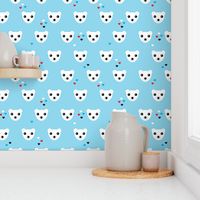 Polar bear winter love actic bears theme for kids