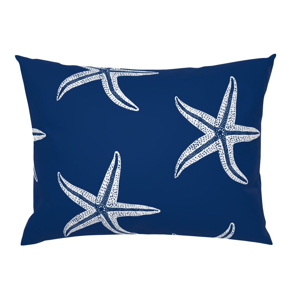 I wish upon a Starfish Blue Inverse