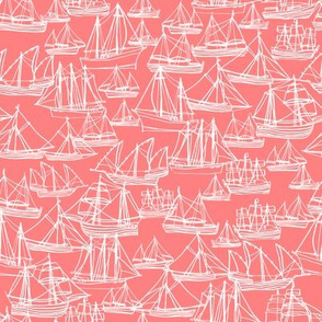 Sailing ships - Coral