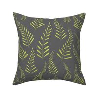 Ferns - grey