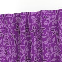 Rapunzel Skirt Floral PURPLE