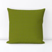 olive green gingham, 1/4" squares 