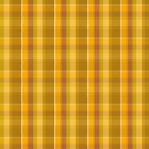 Brass plaid