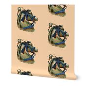 Sunset Ride ~ Alfie ~ 18 Inch Pillow Square
