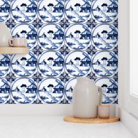 Blue & White ~ Dutch Tile