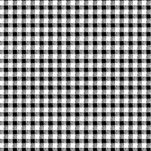 Gingham in Black and White