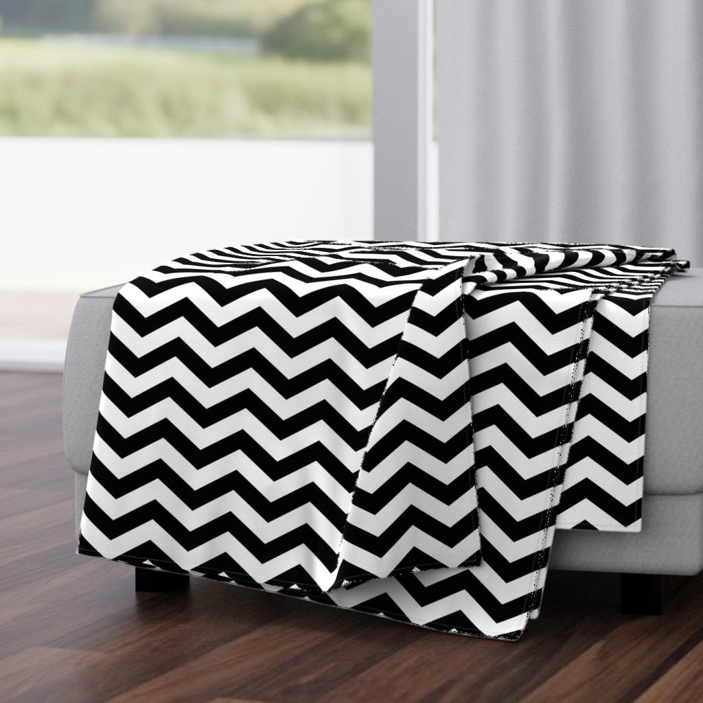 Chevron in Black and White