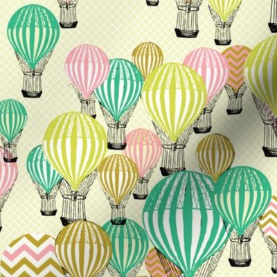 Colorful Hot Air Balloons