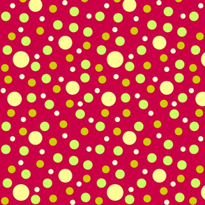 Spots In Red And Yellow Apple Tones