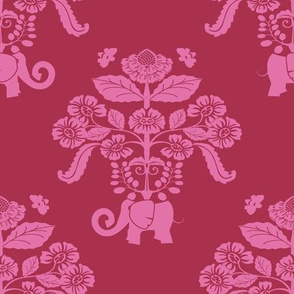 Elephants_in_my_garden_berry_Damask-01