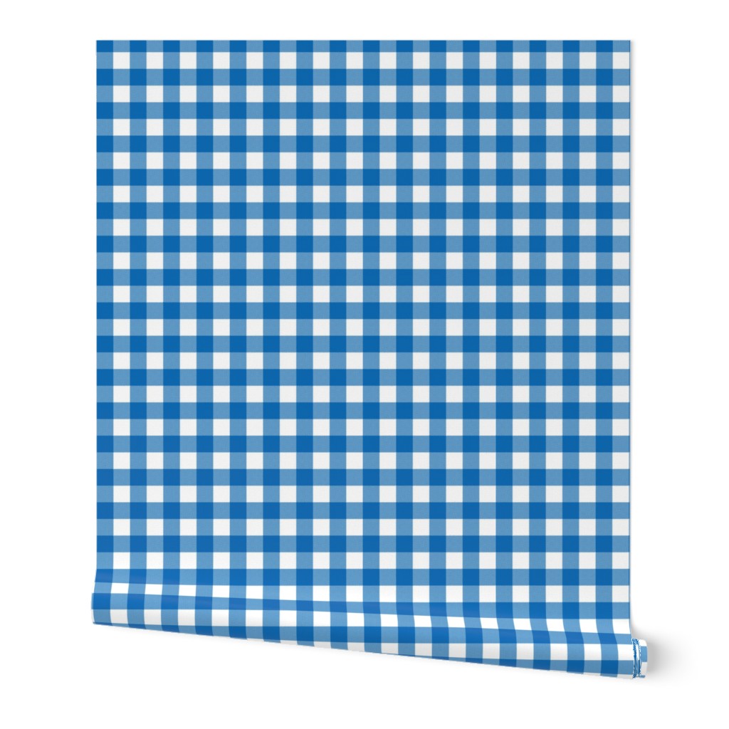 Gingham Check - Blue