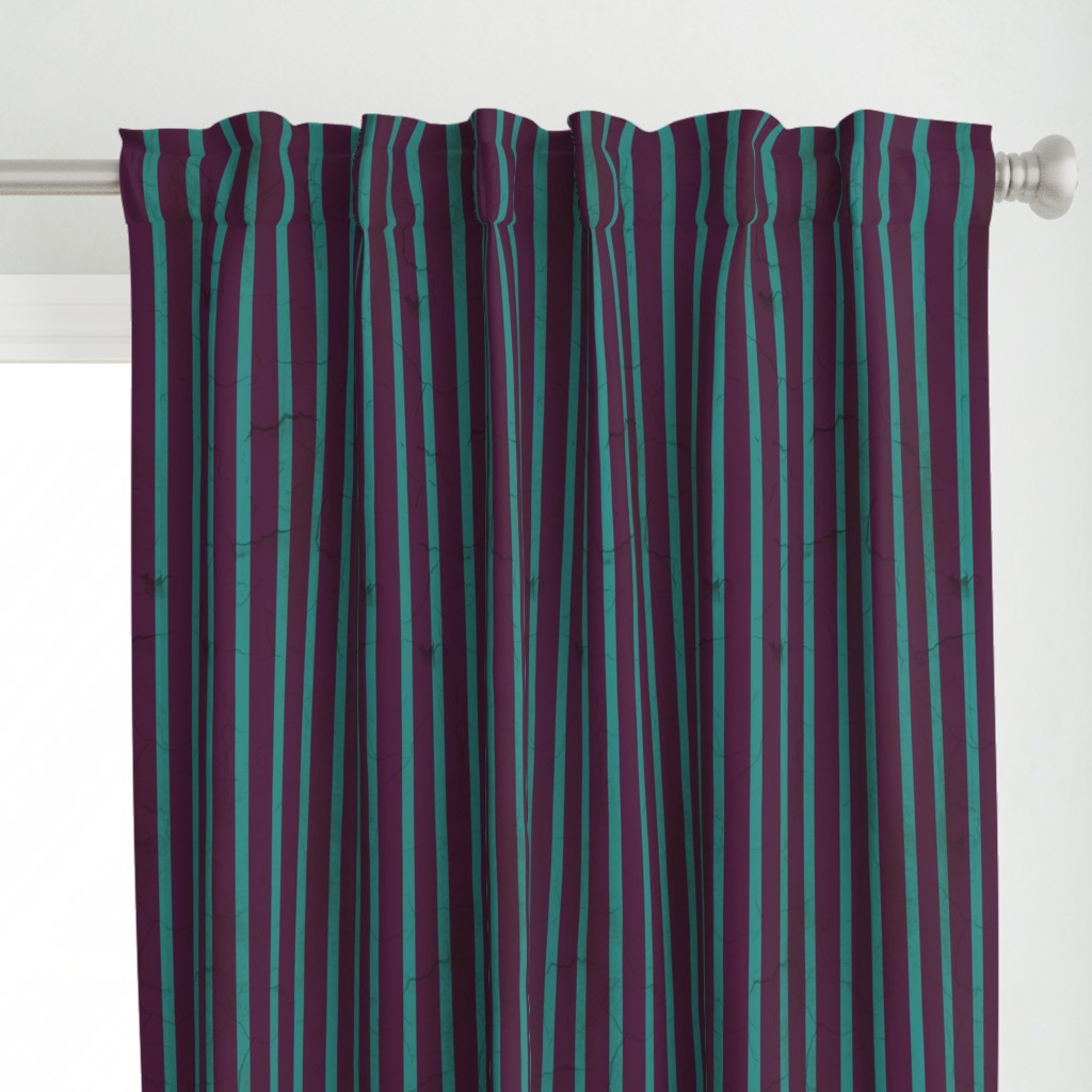 Distressed Purple and Teal Stripe (narrow)