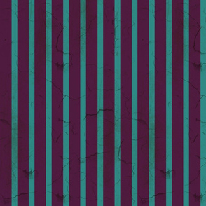 Distressed Purple and Teal Stripe (narrow)