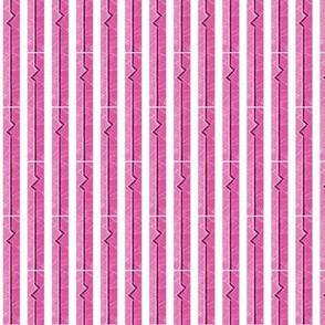 Heartbeat Stripes Pink