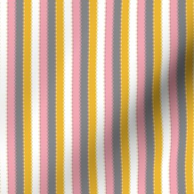 Ballet Coordinate Stripes (Pink)