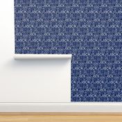 Personalised Name Fabric - Navy