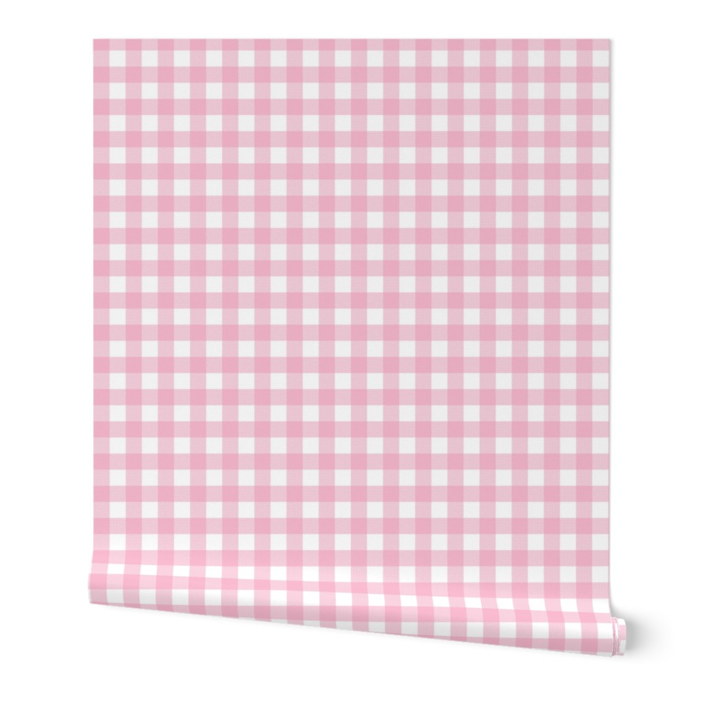 Gingham Check Pink