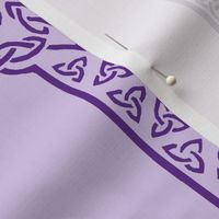 celtic ribbon 2 purple