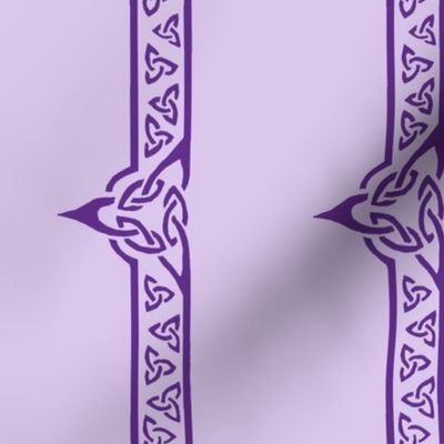 celtic ribbon 2 purple