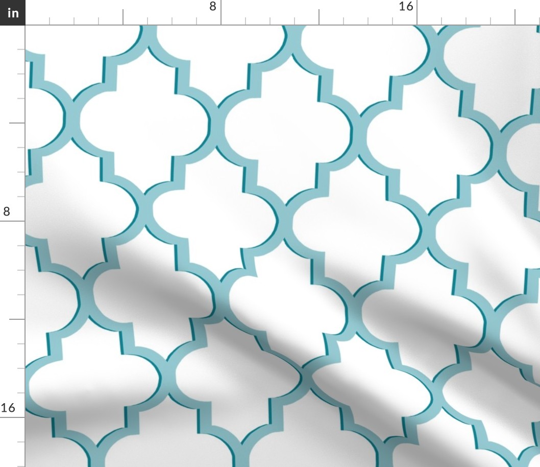 Dimensional Quatrefoil in  