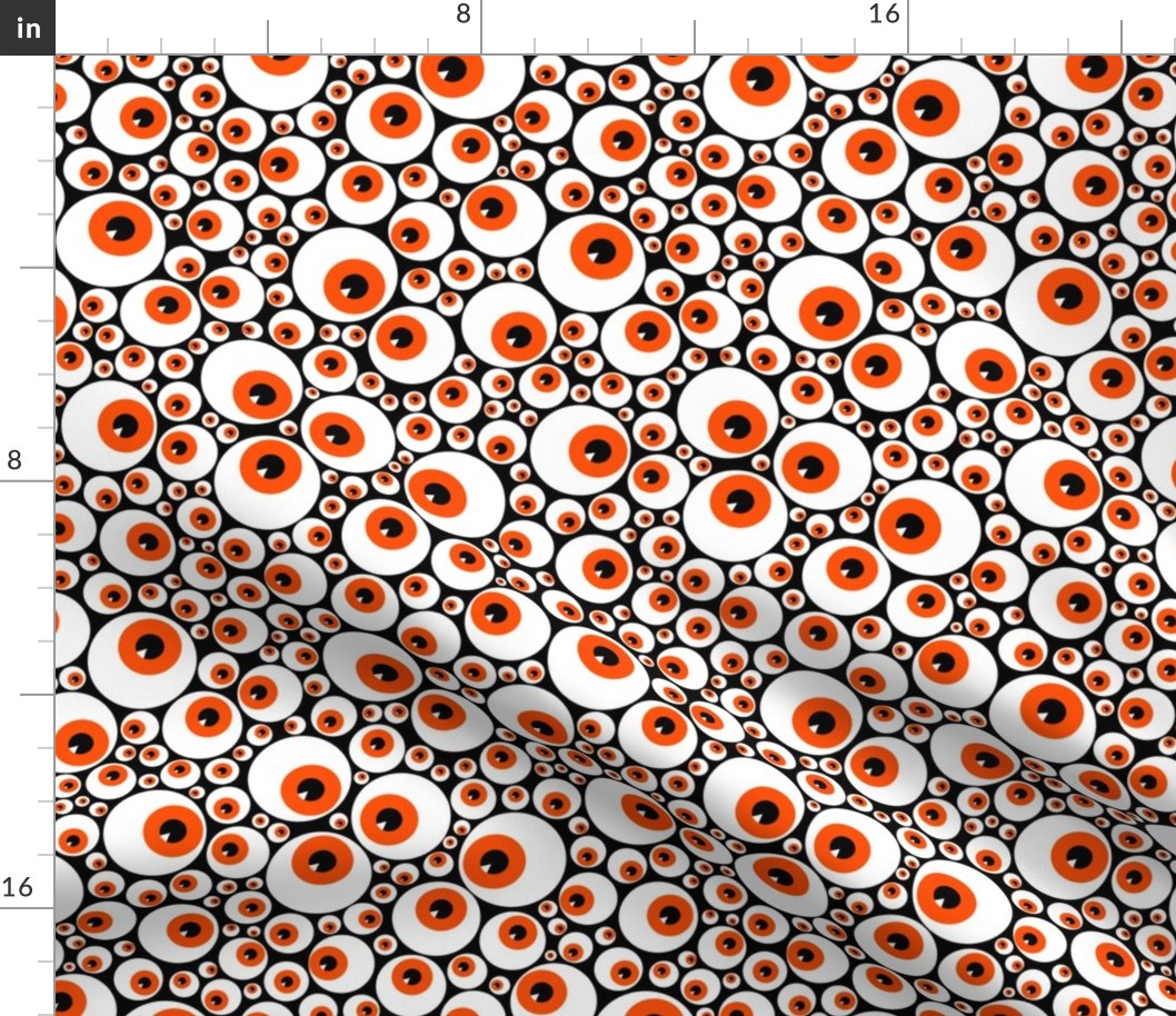 Eyeballs orange