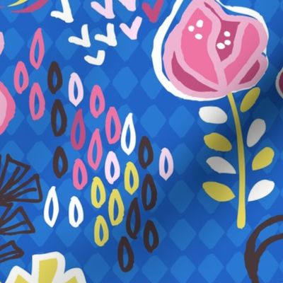 miriam-bos-copyright-bloemen-doodle-blauw